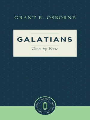 cover image of Galatians Verse by Verse